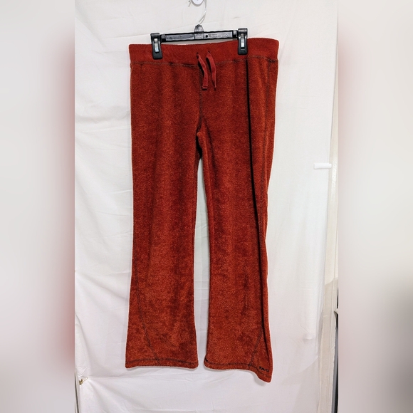 Kavu Pants - RARE KAVU Women's Sweatpants/Rust/Small/Flared Pants